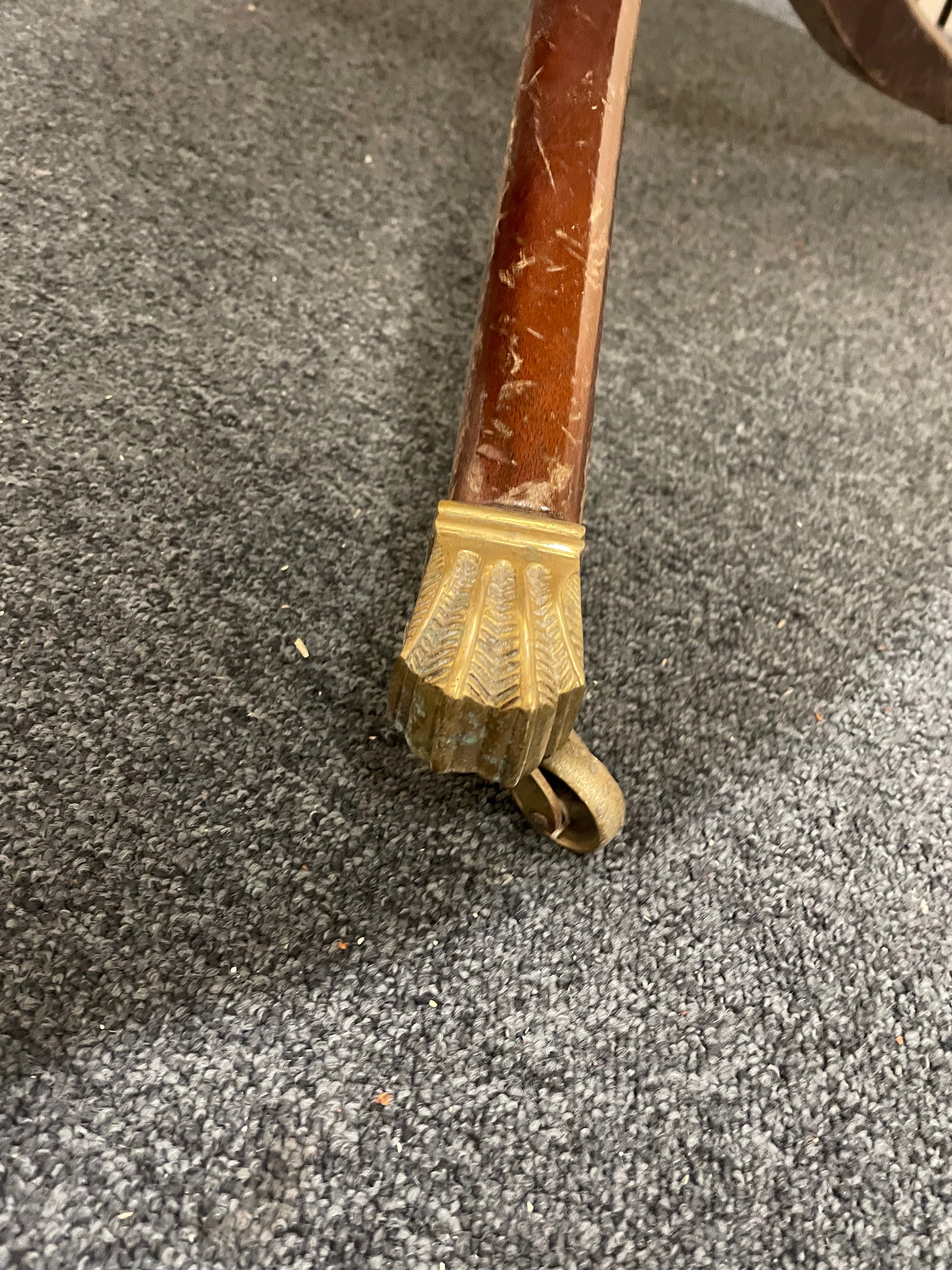 Rossmore Mahogany extendable oval dining table (L 158 - 208 x W 80 cm)   1226