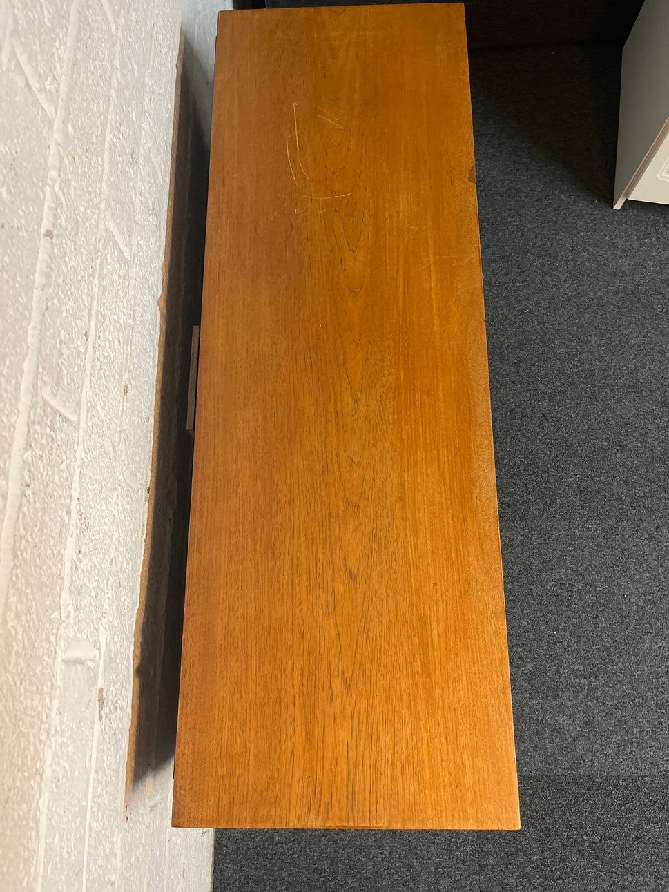 Bush teak stained retro stereo unit 2225