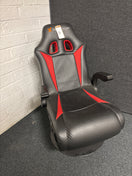 Switch Xrocker black fabric gaming chair swivel base 2225 3 image