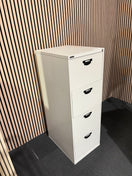 Switch Grey metal 4 drawer filing cabinet 2 image