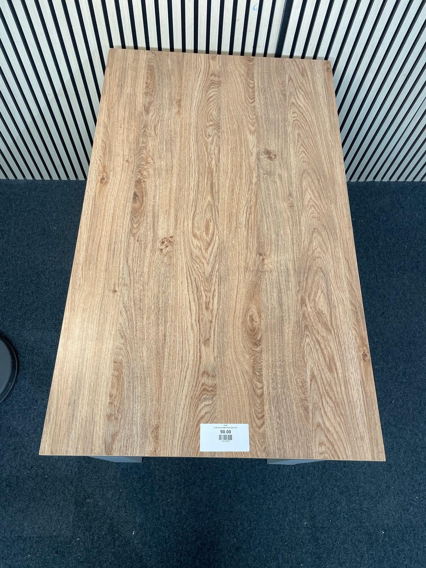 small oak laminate kitchen table  2425