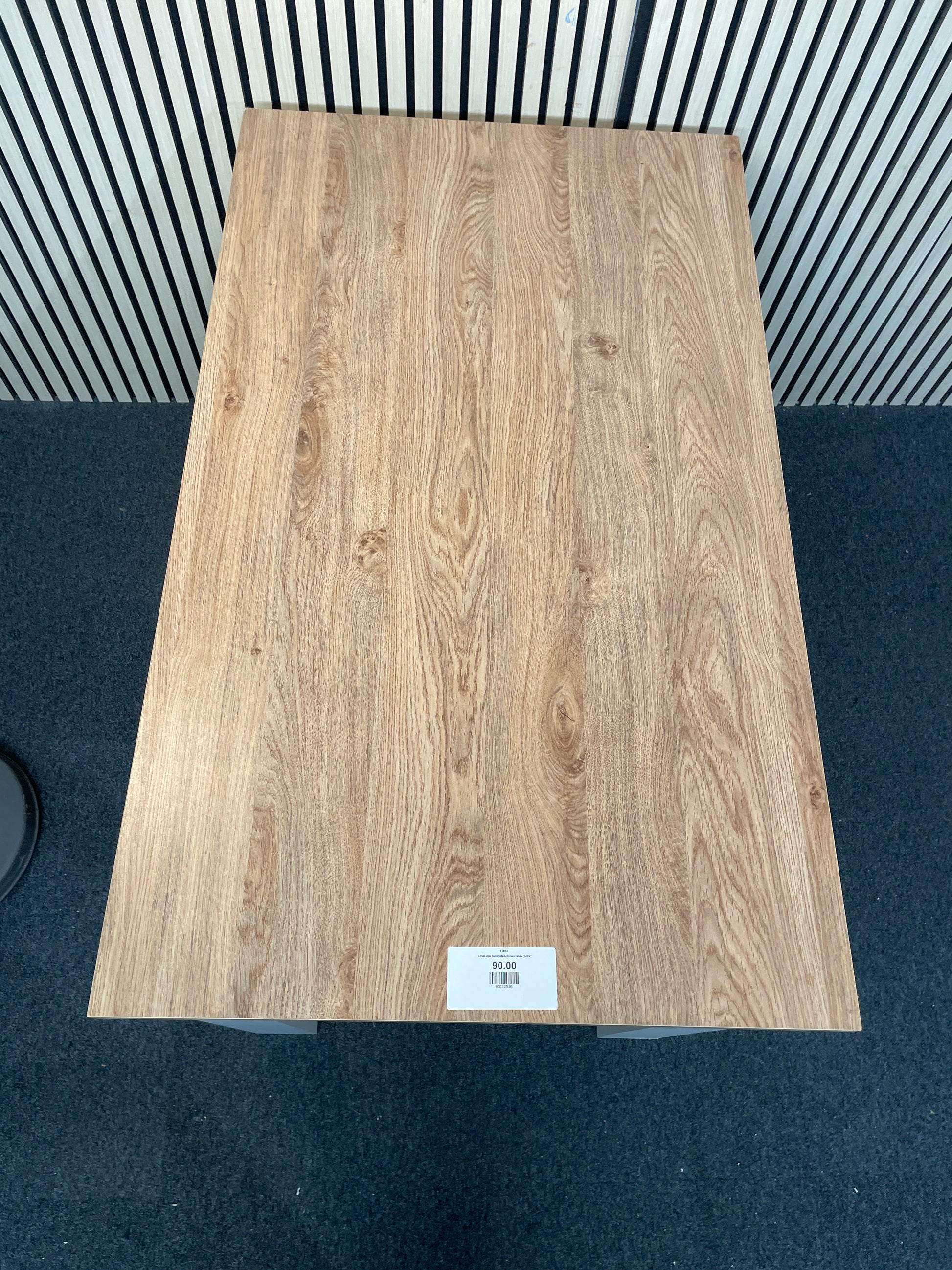 small oak laminate kitchen table  2425