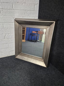 Switch Solid wood silver painted square mirror (H 900 x W 820 mm) 3125 2 image