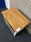Switch Oak top butchers block with aliminium shelves on castors (H 90 x W 79 x D 51 cm) 2325 3 image