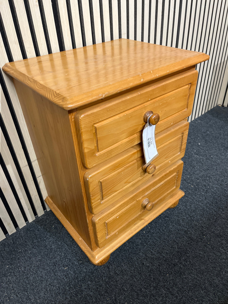 Pine 3 drawer locker   44309