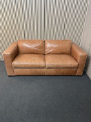 Switch Large 2 seater soft tan leather sofa (2m width) 2425 2 image
