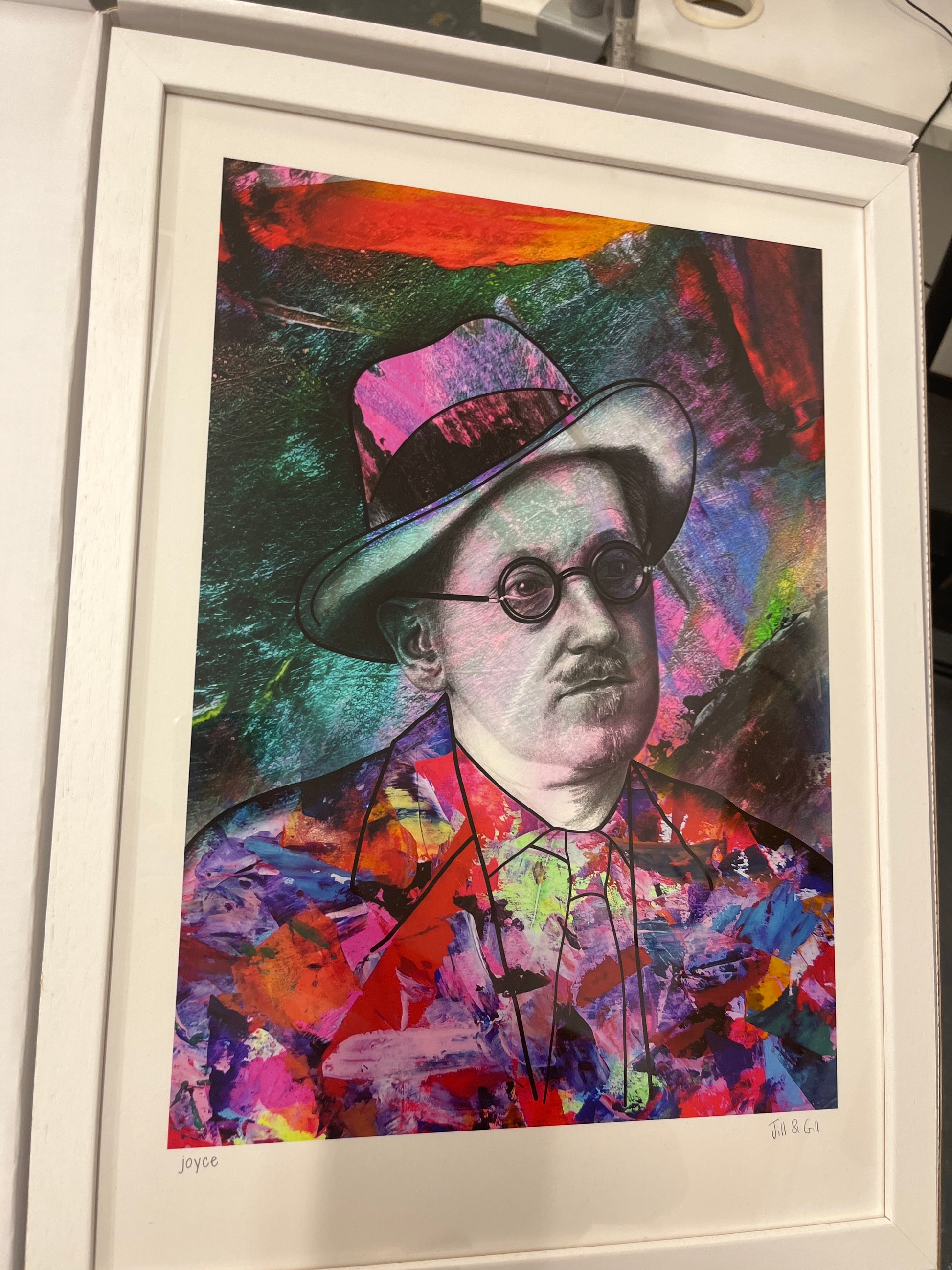 Small James Joyce print (46 x 33 cm) 43930