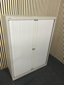 Switch Tall silver metal sliding door tambour unit (H 127 x W 100 x D 43 cm) 3325 2 image