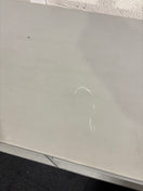 Switch Grey mdf long low  4 section bookcase with adjustable shelves 93Hx148Lx35.5D 3 image