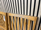 Switch Set of 4 beech dining chairs (WORN)  44322 2 image