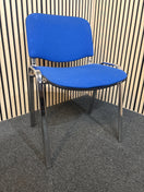 Switch Blue Second Hand Fabric Stacking Chair 2 image