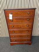 Switch Tall Rossmore mahogany 6 drawer chest (H 108 x W 96 x D 42 cm) 43356 2 image