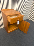 Switch Pine 1 drawer 1 door bedside locker  43757 2 image