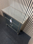 Switch Mirrored glass 2 door 1 drawer storage unit (H 88 x W 72 x D 35 cm) 43735 3 image
