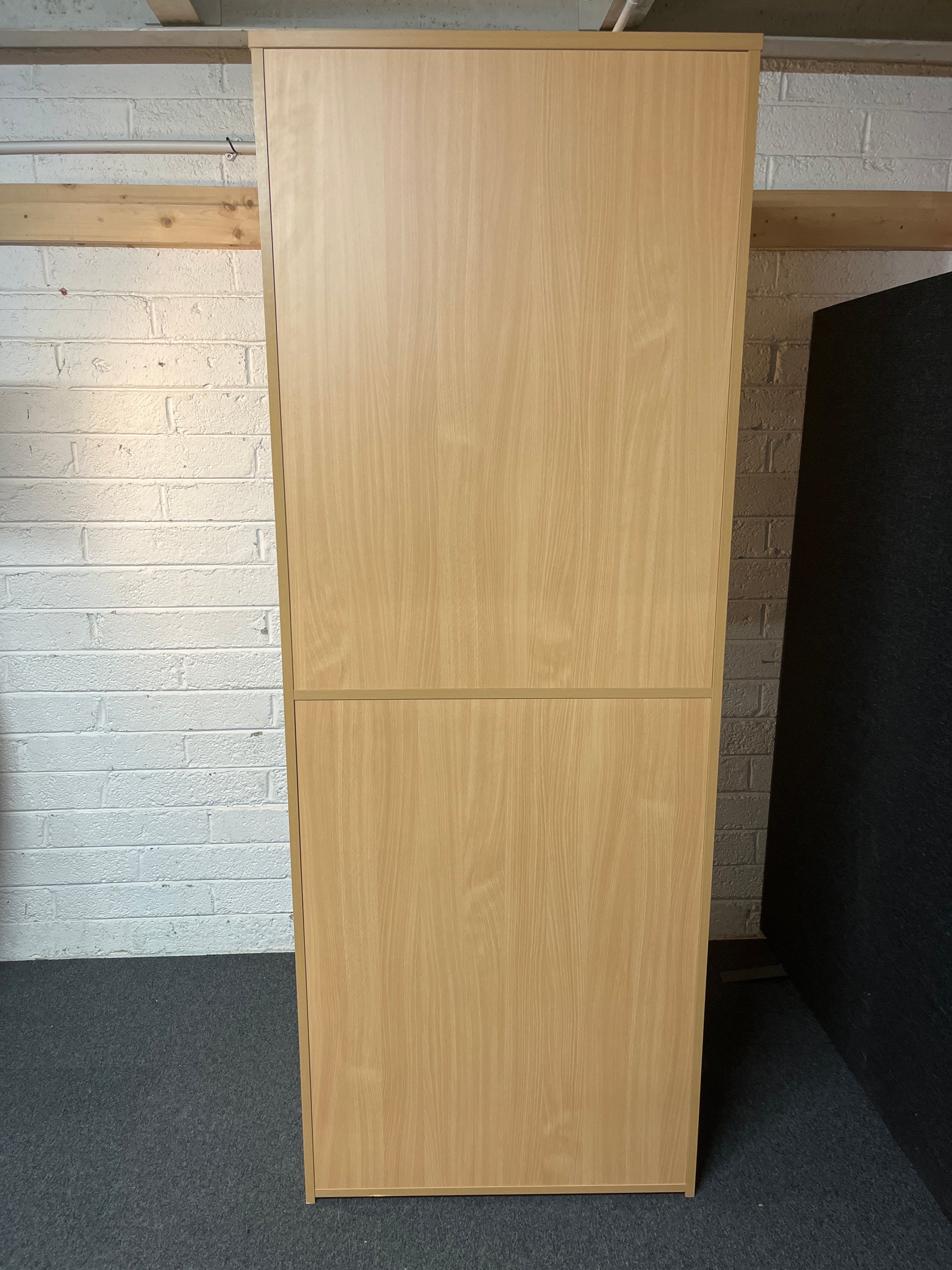NEW Tall Beech R2140B open bookcase with 5 shelves 2140Hx800Wx470D