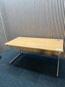 Switch 1600 x 800 straight beech desk 2 image
