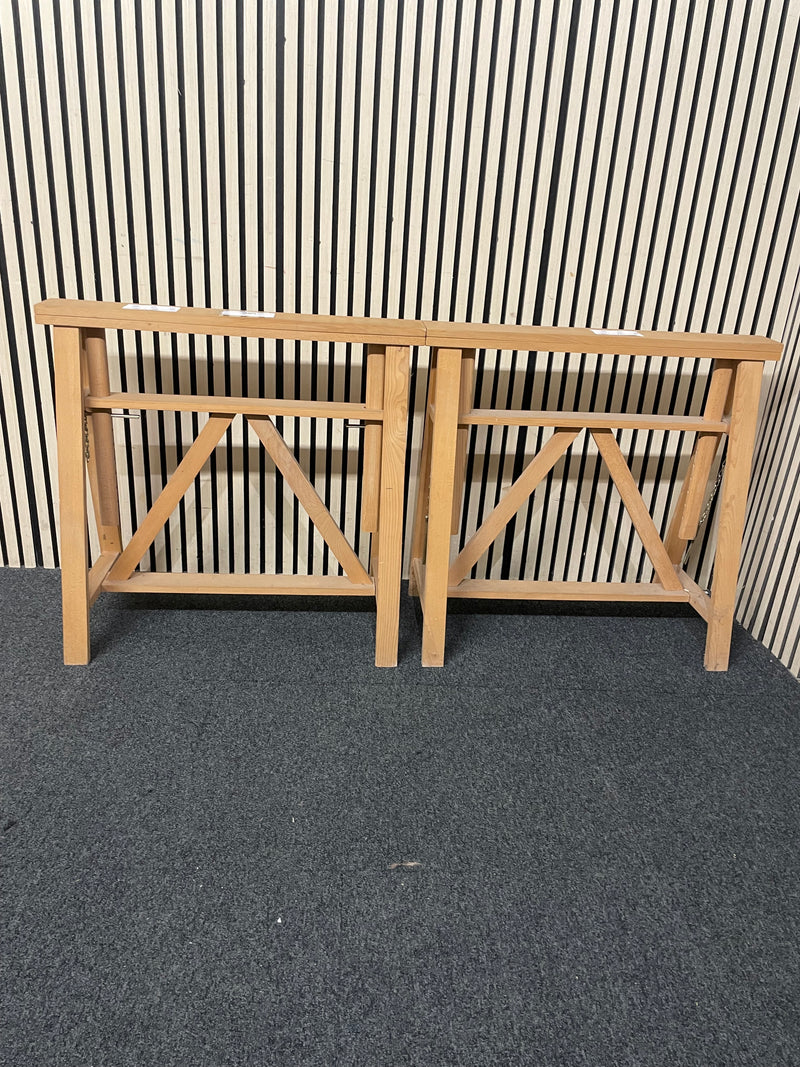 Adjustable pine sawhorse (set of 2)  44678