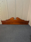 Switch 5ft Rossmore mahogany ornate headboard with fixed bedside lockers with 1 drawer 3325 2 image