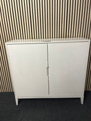 Switch White wood laminate 2 door storage unit (H 112 x W 116 x D 38 cm) 2325 2 image