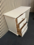 Switch 4 drawer solid pine dressing table (H 74 x W 101 x D 47 cm) 2325 3 image