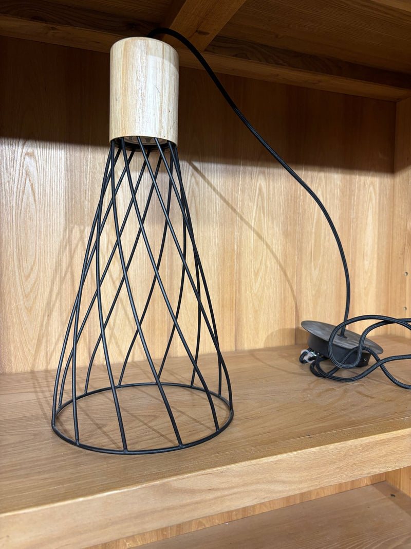 Reno ceiling light black medium 4224