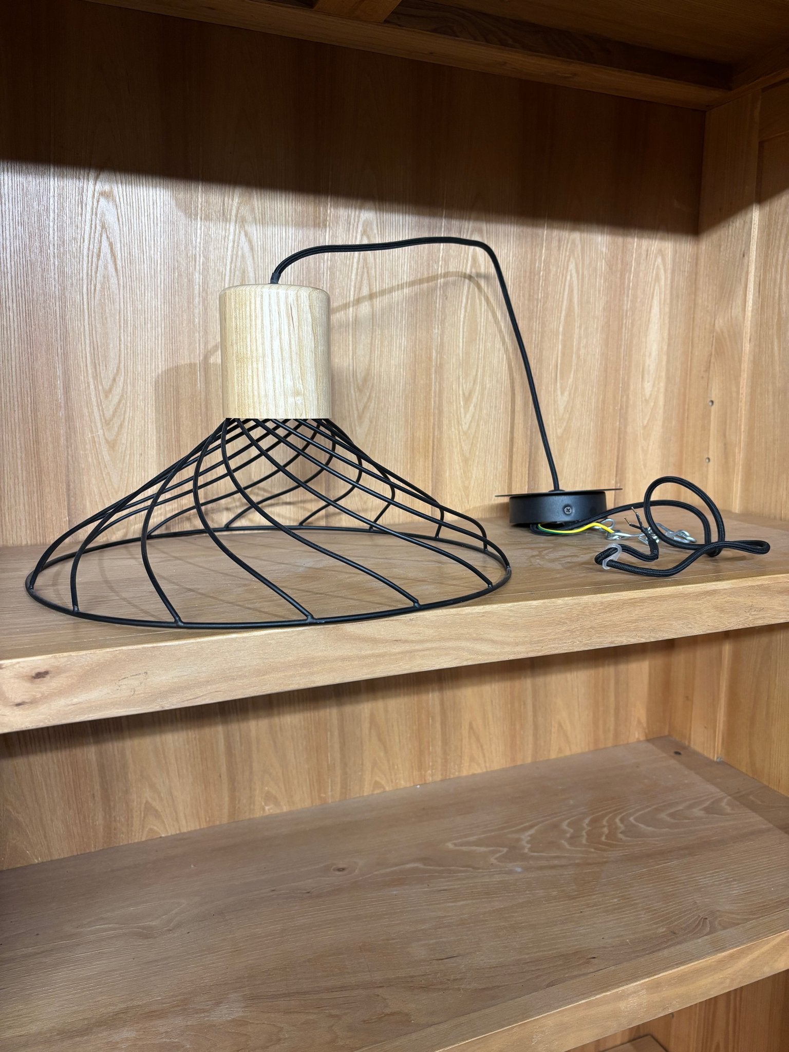 Reno ceiling light black large 4224
