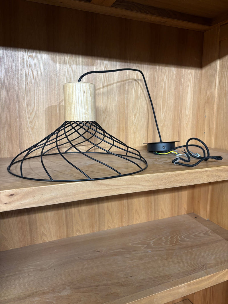 Reno ceiling light black large 4224