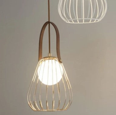 Handbag ceiling light- gold finish 4224