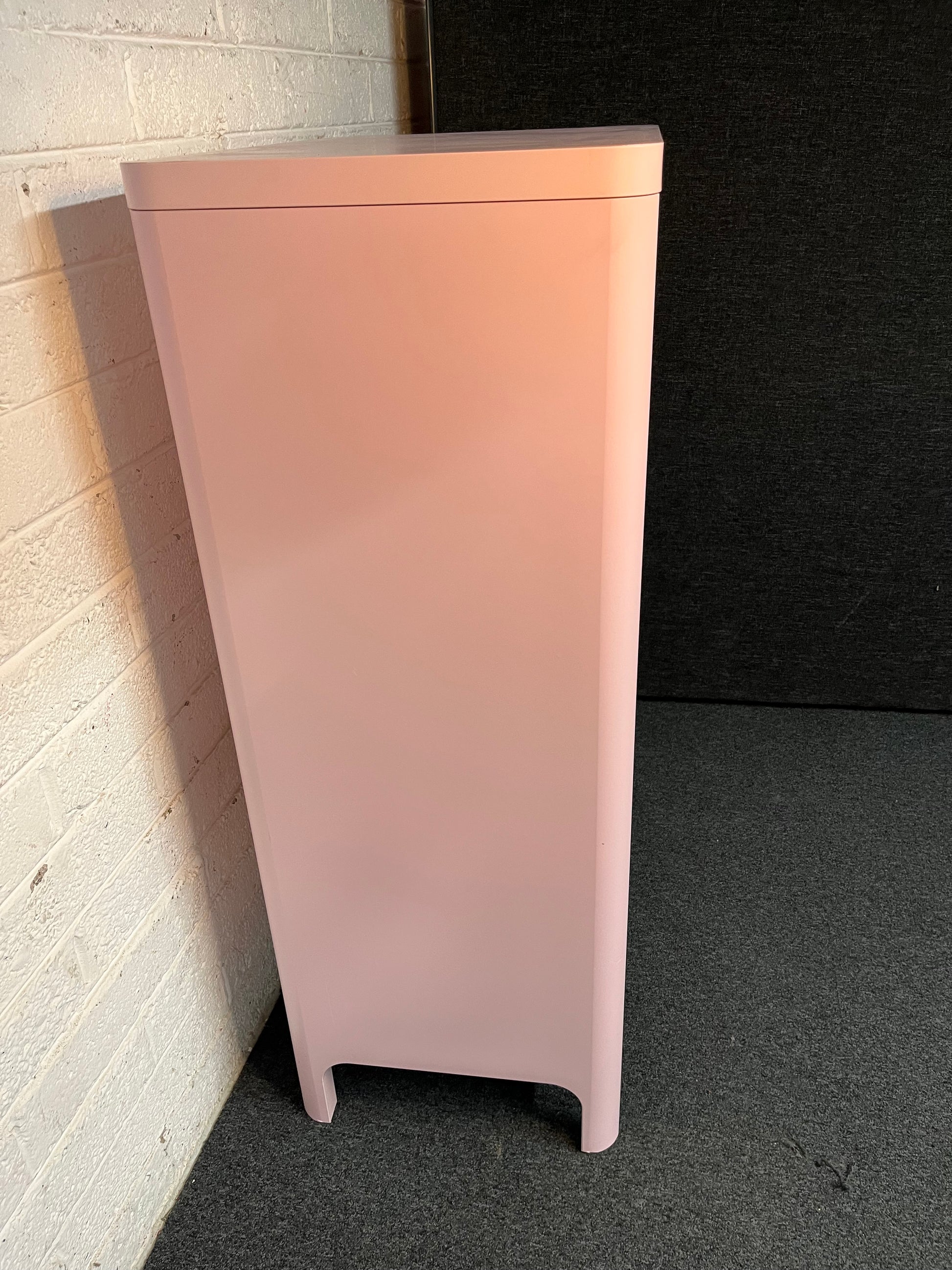 Pink Ikea wardrobe (H 140 x W 80 x D 52 cm) 2225
