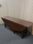 Switch Stag solid dark wood drop leaf dining table  2226 2 image