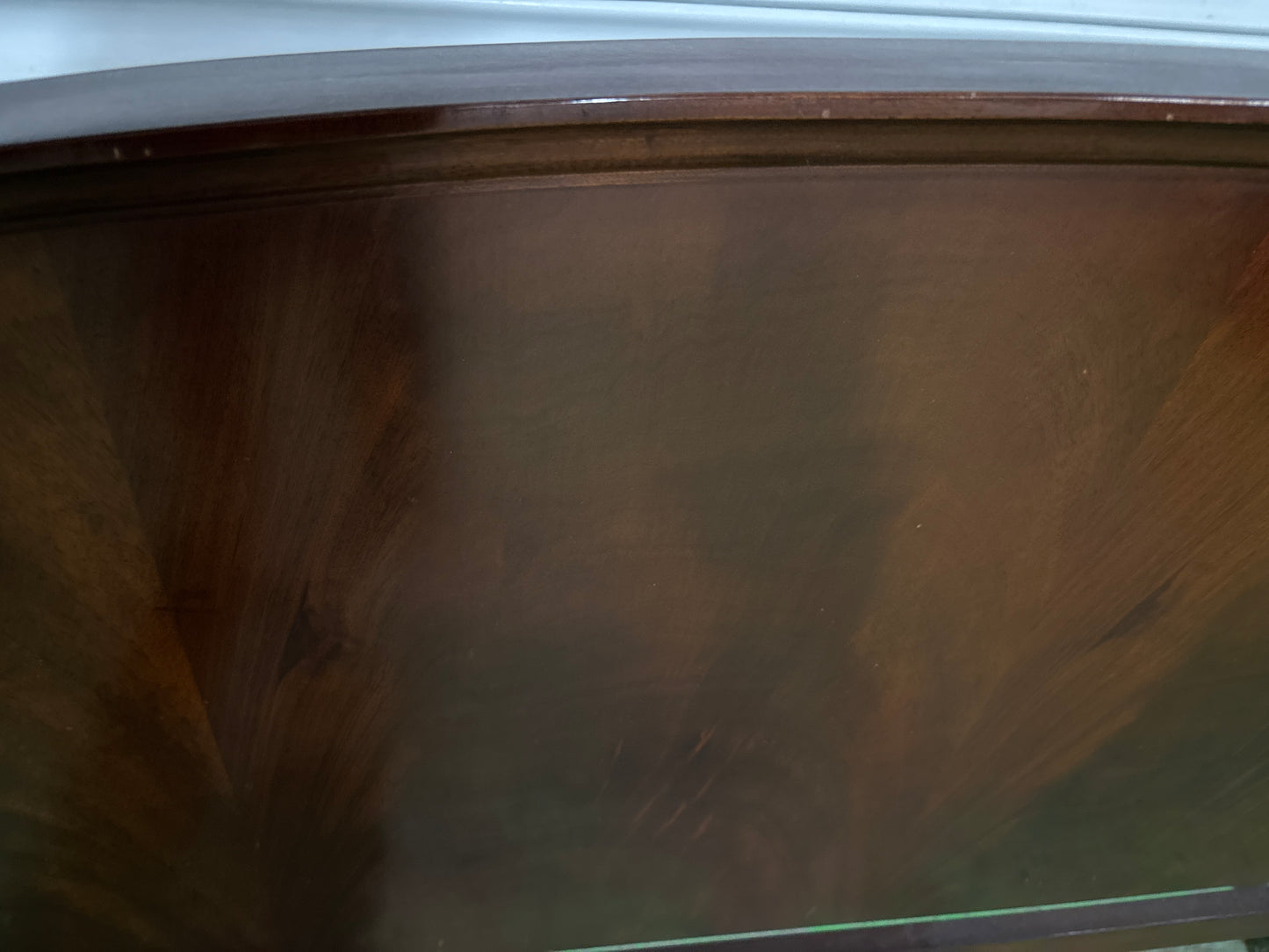 Ornate Mahogany 4 ft 6 headboard with lockers