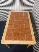 Switch Hardwood rectangular terracotta tiled table (W 120 x L 73 cm) 3325 3 image