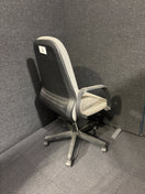 Switch SECONDHAND Grey height adjustable with loop arms swivel chair 2 image