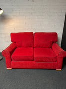 Switch Large 2 seater red fabric sofa 2225 2 image