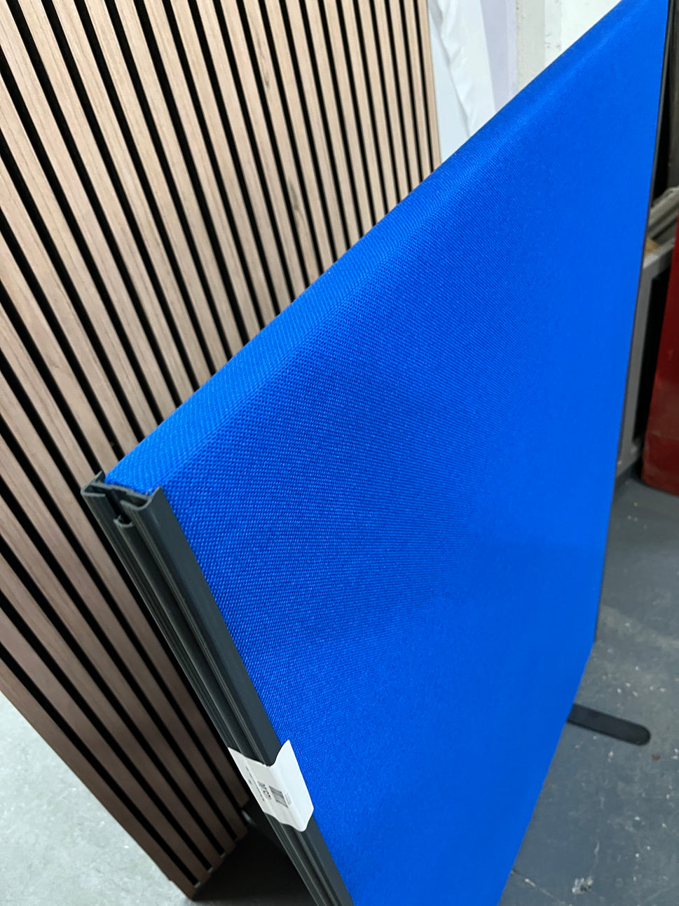 Blue Floor standing screens 1200W x 1500H
