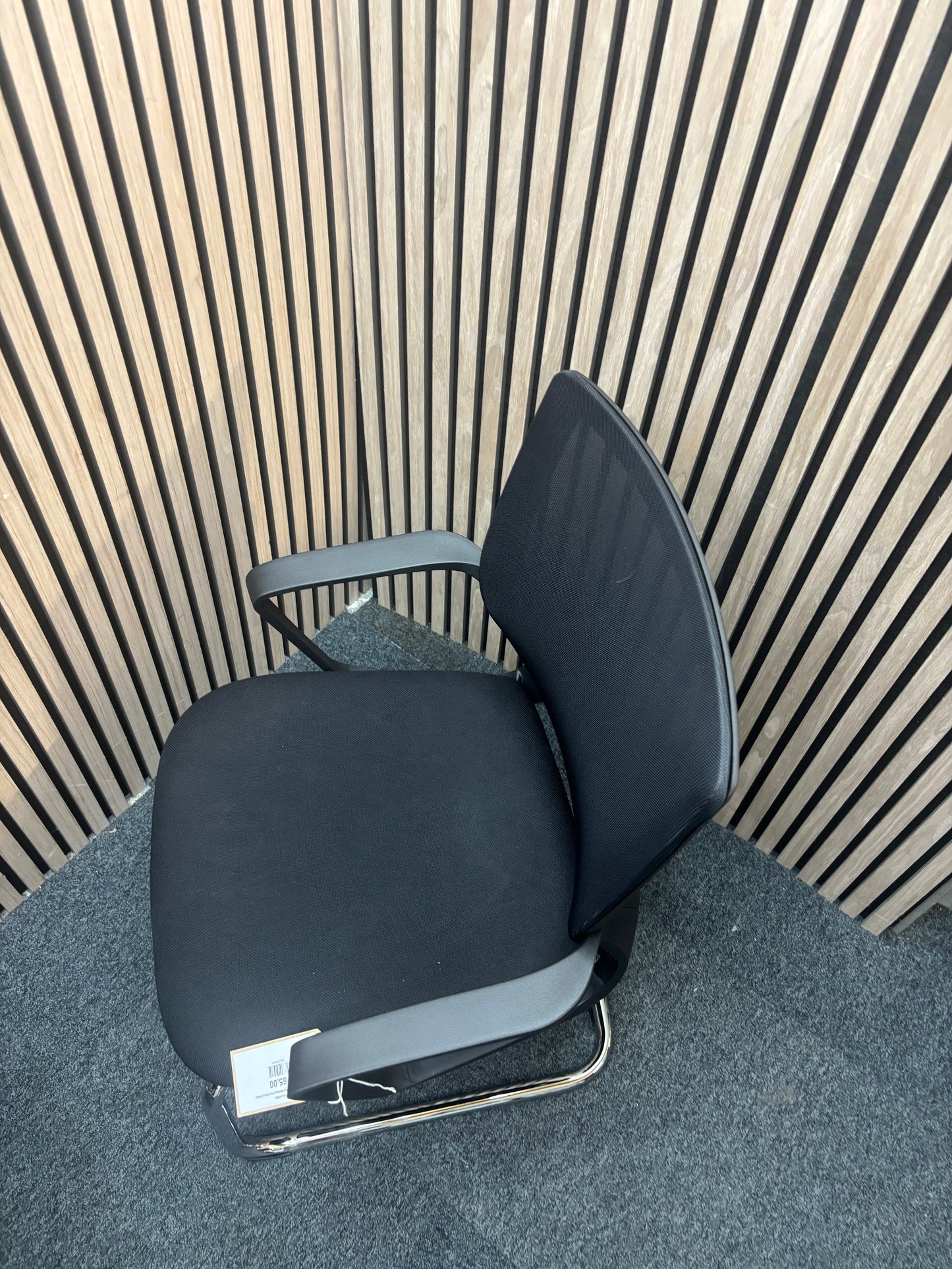 NEW Jonas Mesh Back Meeting Chair Black Colour