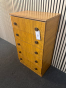 Switch Wood laminate 5 drawer chest of drawers (H 103 x W 61 x D 39 cm) 43755 2 image