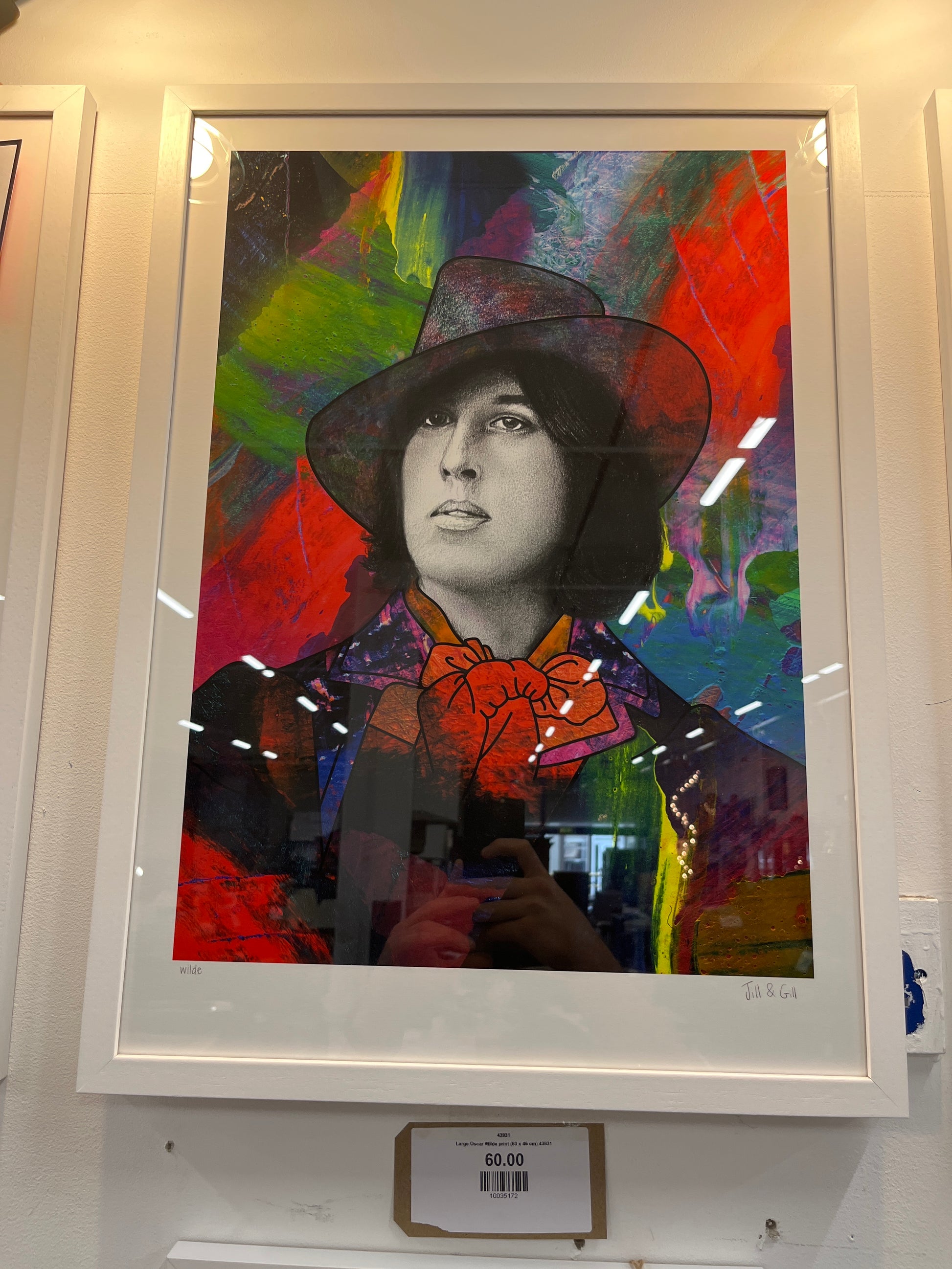 Large Oscar Wilde print (63 x 46 cm) 43931
