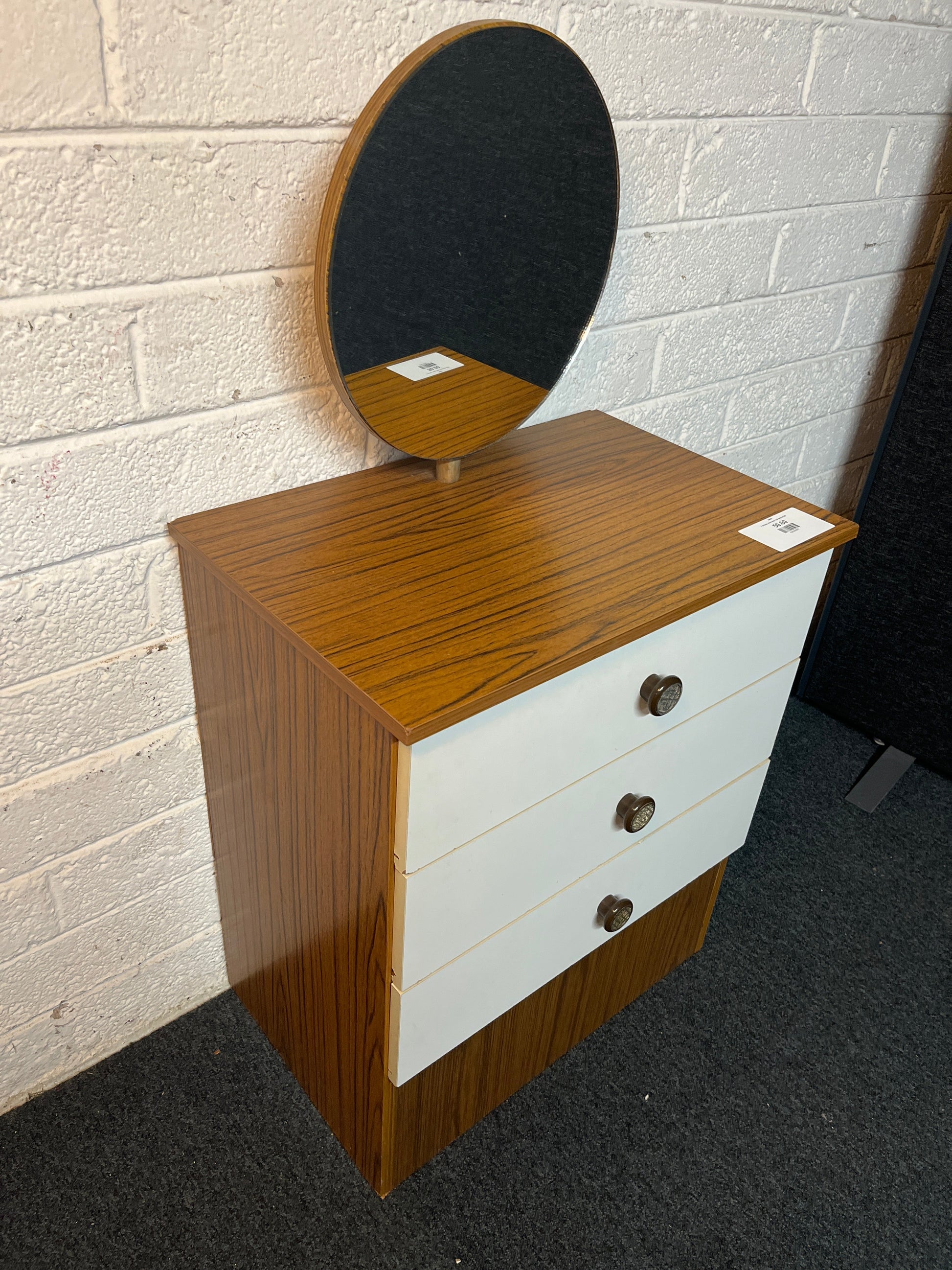2+2 Pitch pine chest of drawers 2225