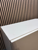 Switch White wooden 2 door storage unit with shelf (H 72 x W 80 x D 45 cm) 2 image