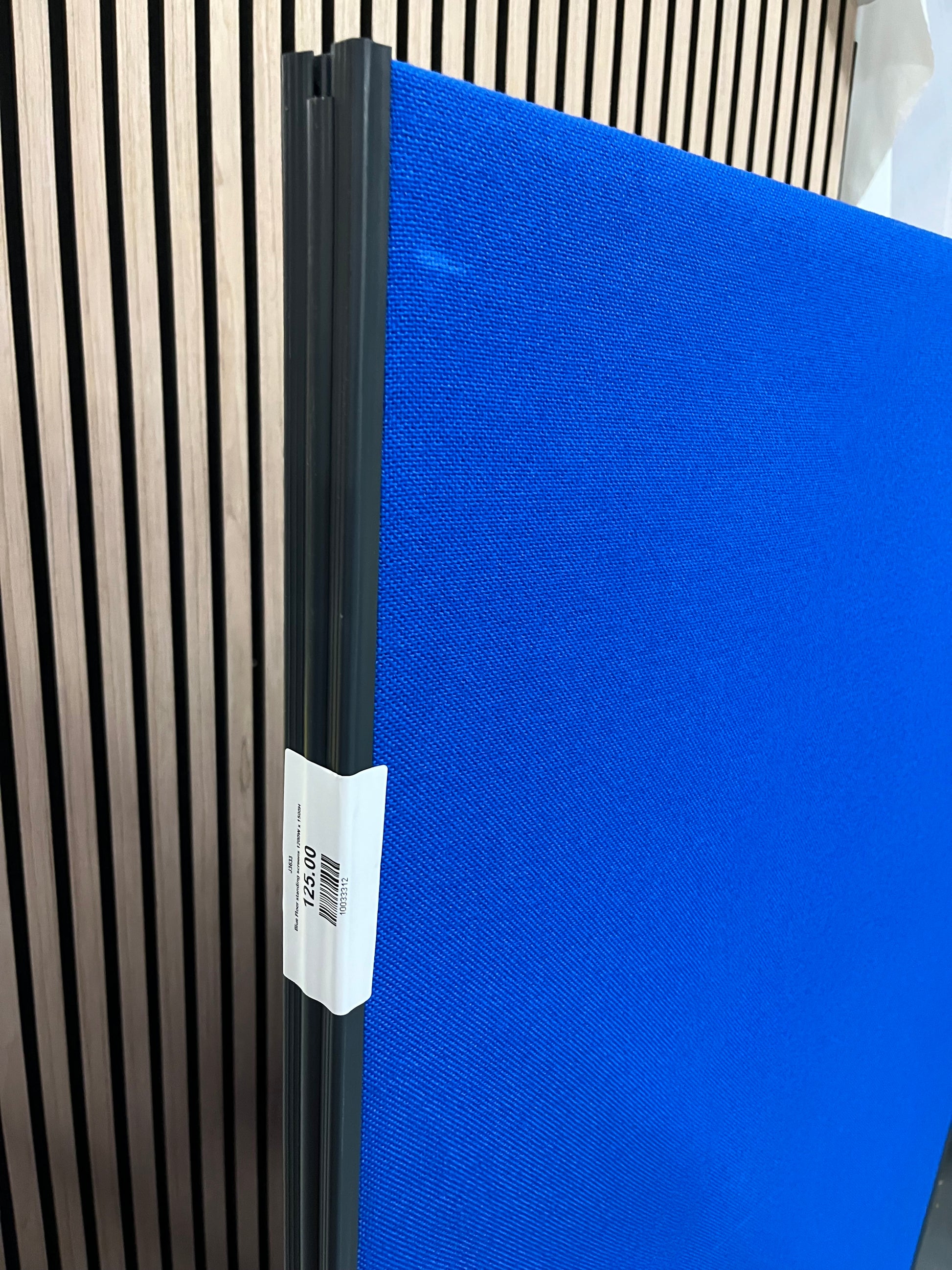 Blue Floor standing screens 1200W x 1500H