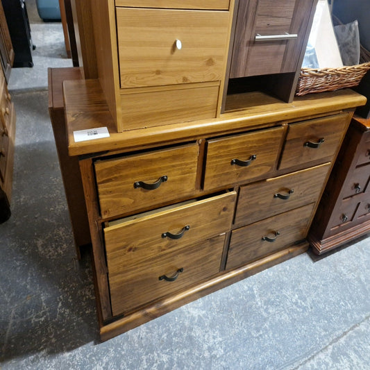 Large 6 door solid wood chest of drawer 
Was €225
Now €185