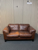 Switch Brown leather 2 seater sofa (width 168 cm) 1126 2 image