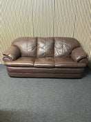 Switch 3 seater brown leatherette sofa  (Width 200 cm) 2425 2 image