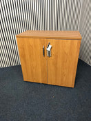 Switch Cherry laminate low 2 door storage unit (H 80 x W 90 x D 45 cm) 2425 2 image