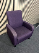 Switch Purple fabric high back armchair 1126 2 image
