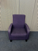 Switch Purple fabric high back armchair 1126 3 image