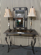 Switch Black and glass console table (H 76 x W 102 x D 42 cm) 3126 2 image