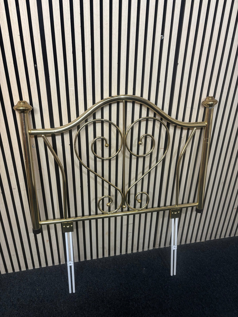 3ft brass headboard 3126