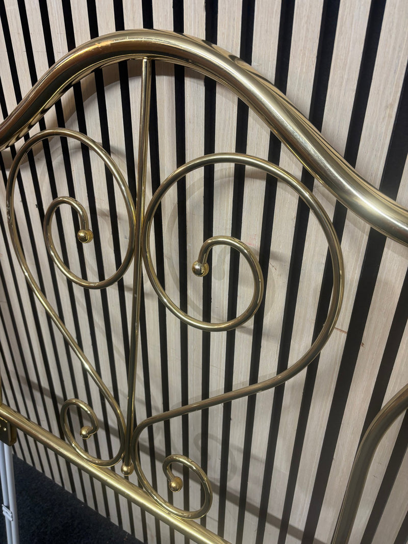 3ft brass headboard 3126